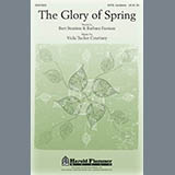 Download or print Vicki Tucker Courtney The Glory Of Spring Sheet Music Printable PDF -page score for Concert / arranged SATB Choir SKU: 296346.