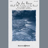Download or print Victor Johnson At The River (Shall We Gather At The River) Sheet Music Printable PDF -page score for Hymn / arranged SATB SKU: 156981.