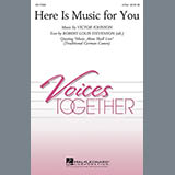 Download or print Victor Johnson Here Is Music For You Sheet Music Printable PDF -page score for Concert / arranged 2-Part Choir SKU: 97106.