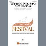 Download or print Victor C. Johnson When Music Sounds Sheet Music Printable PDF -page score for Concert / arranged TTBB SKU: 174230.
