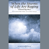 Download or print Victor C. Johnson When The Storms Of Life Are Raging (Stand By Me) Sheet Music Printable PDF -page score for Sacred / arranged SATB Choir SKU: 487709.