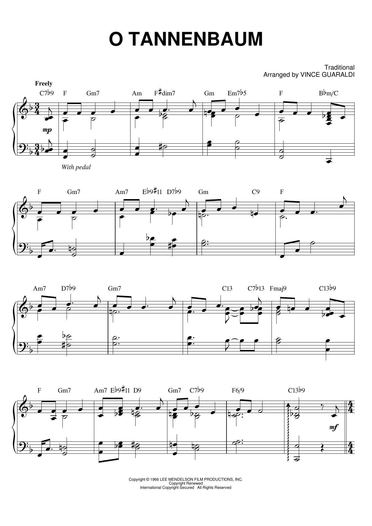 Download Christmas Carol O Tannenbaum Sheet Music and learn how to play Piano PDF digital score in minutes