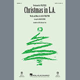 Download or print Vulfpeck Christmas In L.A. (arr. Mark Brymer) Sheet Music Printable PDF -page score for Christmas / arranged 2-Part Choir SKU: 416317.