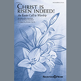 Download or print Wes Hannibal and Diane Hannibal Christ Is Risen Indeed! (An Easter Call To Worship) (arr. Stewart Harris) Sheet Music Printable PDF -page score for Romantic / arranged SAB Choir SKU: 474322.