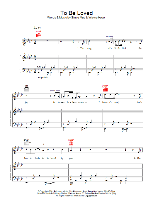 Download Westlife To Be Loved Sheet Music and learn how to play Violin PDF digital score in minutes