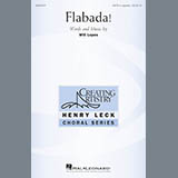 Download or print Will Lopes Flabada! Sheet Music Printable PDF -page score for Concert / arranged SATB SKU: 176166.