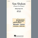 Download or print Will Lopes Sim Shalom Sheet Music Printable PDF -page score for Festival / arranged 2-Part Choir SKU: 158178.