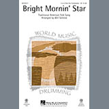 Download or print Will Schmid Bright Mornin' Star Sheet Music Printable PDF -page score for World / arranged 2-Part Choir SKU: 81675.