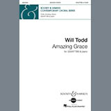 Download or print Will Todd Amazing Grace Sheet Music Printable PDF -page score for Sacred / arranged SSAATTBB Choir SKU: 448486.