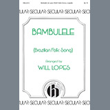 Download or print Will Lopes Bambulele Sheet Music Printable PDF -page score for A Cappella / arranged Choral SKU: 199504.