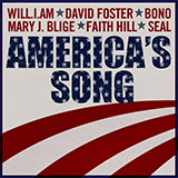 Download or print will.i.am America's Song Sheet Music Printable PDF -page score for Religious / arranged Piano, Vocal & Guitar (Right-Hand Melody) SKU: 68228.