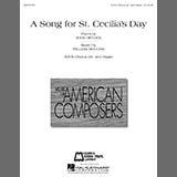 Download or print William Bolcom A Song For St. Cecilia's Day Sheet Music Printable PDF -page score for Pop / arranged SATB SKU: 199820.