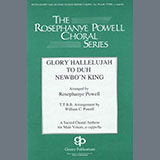 Download or print William Powell Glory Hallelujah To Duh Newbo'n King! Sheet Music Printable PDF -page score for Christmas / arranged TTBB Choir SKU: 1452971.