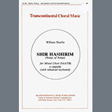 Download or print William Sharlin Shir Hashirim (Song Of Songs) Sheet Music Printable PDF -page score for Jewish / arranged Choir SKU: 1736946.