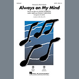 Download or print Willie Nelson Always On My Mind (arr. Ed Lojeski) Sheet Music Printable PDF -page score for Pop / arranged SATB Choir SKU: 466457.