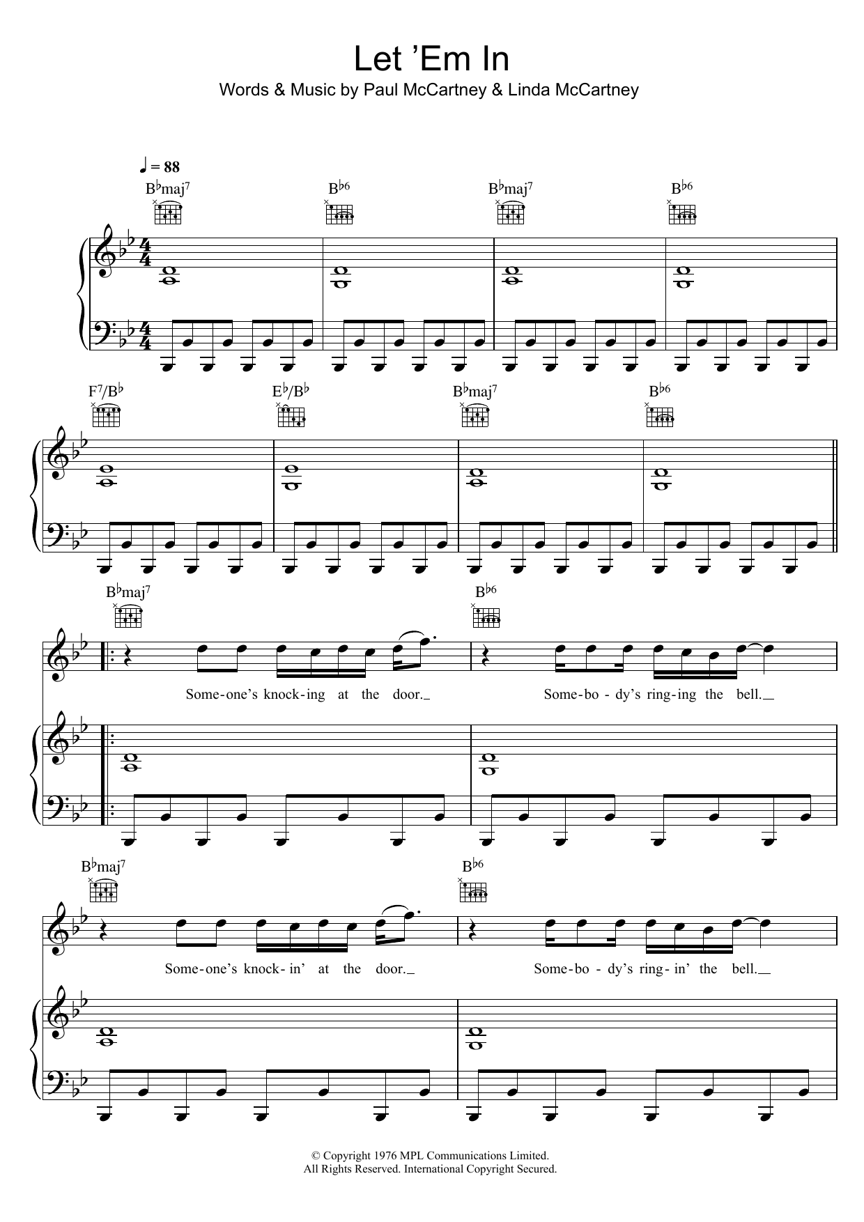 Download Wings Let 'Em In Sheet Music and learn how to play Trumpet PDF digital score in minutes