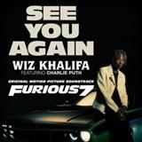 Download or print Wiz Khalifa See You Again (feat. Charlie Puth) Sheet Music Printable PDF -page score for Pop / arranged Piano (Big Notes) SKU: 169636.