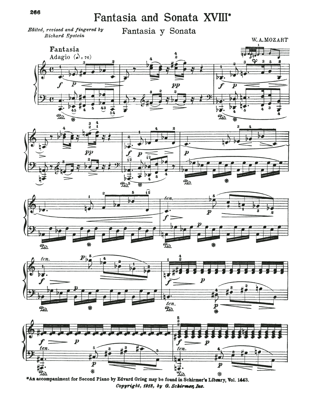 Download Wolfgang Amadeus Mozart Fantasia In C Minor, K. 475 Sheet Music and learn how to play Piano Solo PDF digital score in minutes