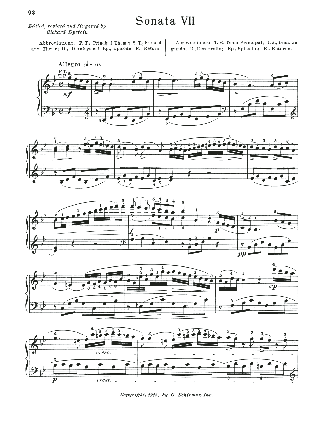 Download Wolfgang Amadeus Mozart Sonata In B-Flat Major, K. 333 Sheet Music and learn how to play Piano Solo PDF digital score in minutes