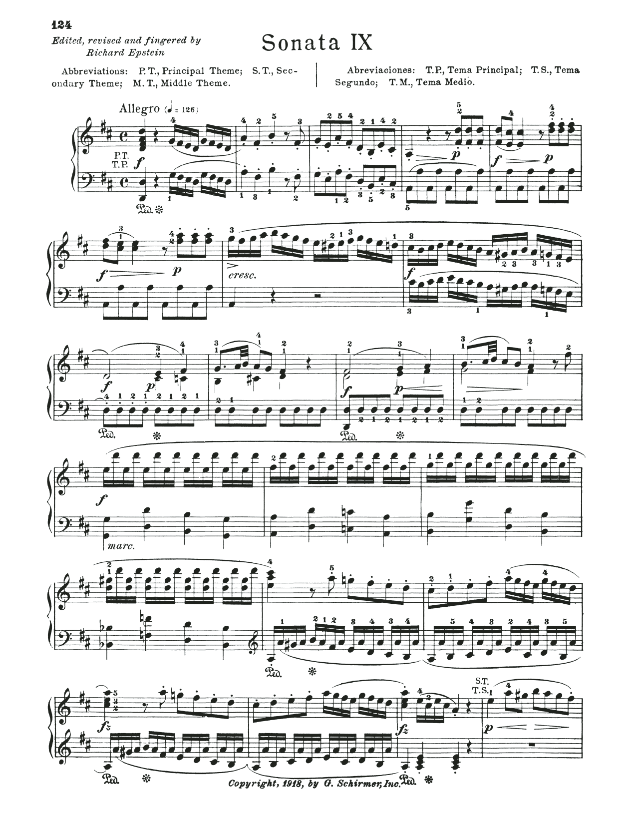 Download Wolfgang Amadeus Mozart Sonata In D Major, K. 284 Sheet Music and learn how to play Piano Solo PDF digital score in minutes