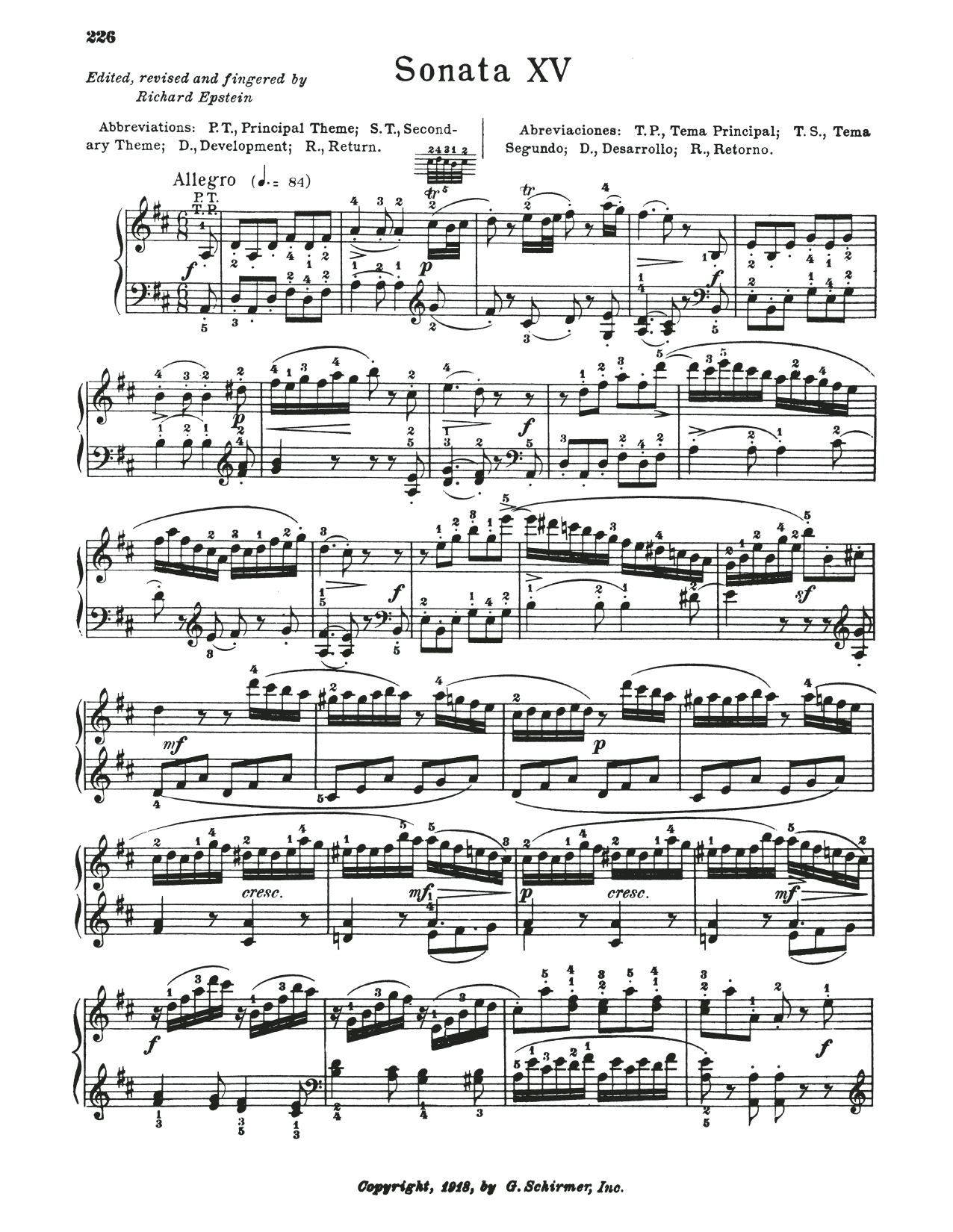 Download Wolfgang Amadeus Mozart Sonata In D Major, K. 576 Sheet Music and learn how to play Piano Solo PDF digital score in minutes