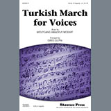 Download or print Greg Gilpin Turkish March Sheet Music Printable PDF -page score for Festival / arranged SATB SKU: 86501.