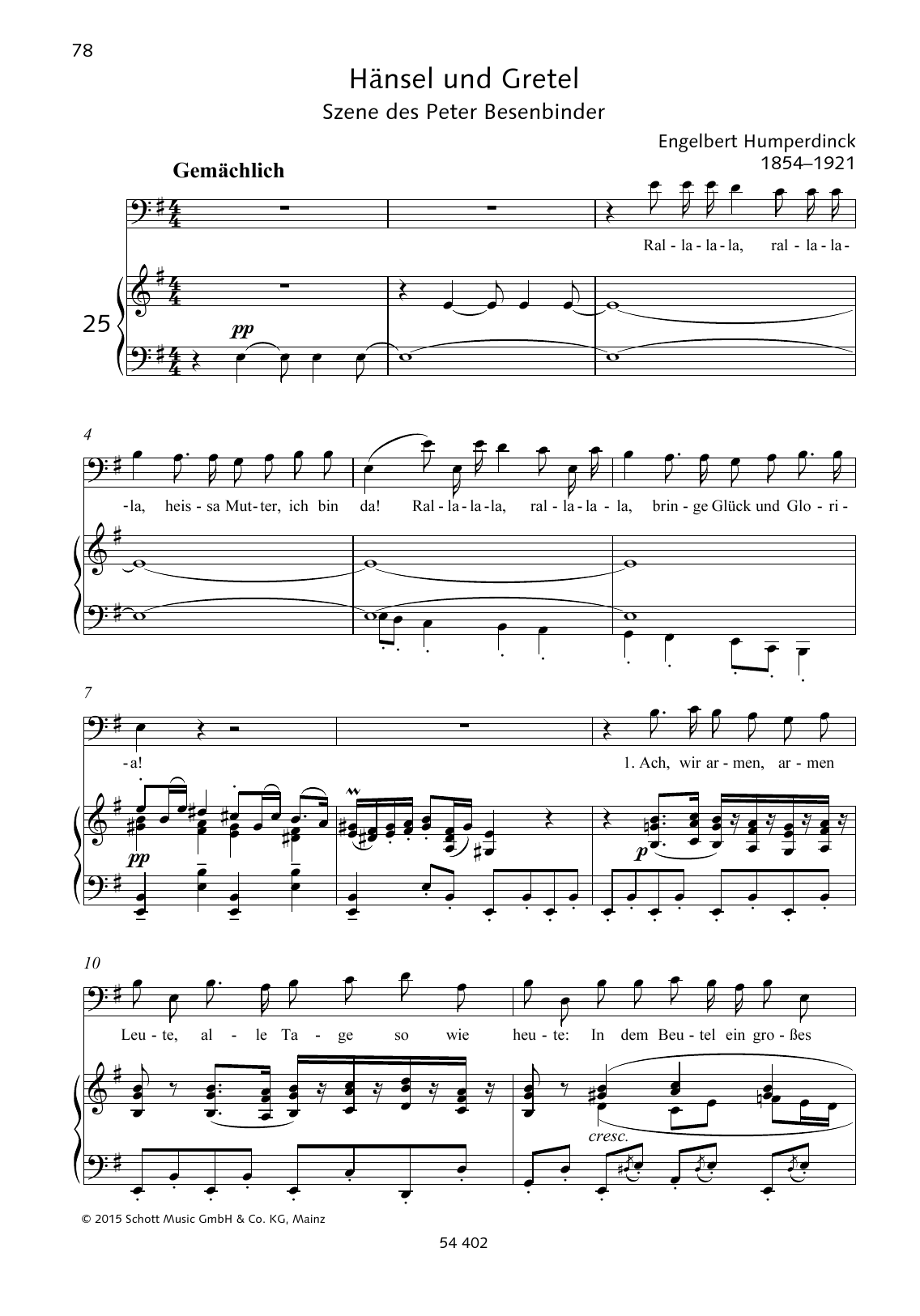 Download Wolfgang Birtel Rallala, heissa Mutter / Ach, wir armen, armen Leute Sheet Music and learn how to play Piano & Vocal PDF digital score in minutes