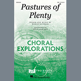 Download or print Woody Guthrie Pastures Of Plenty (arr. Emily Crocker) Sheet Music Printable PDF -page score for Folk / arranged SAB Choir SKU: 1163714.