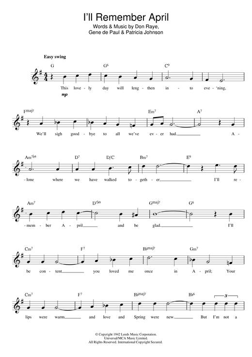 Download Woody Herman Sheet Music and learn how to play Organ PDF score in minutes