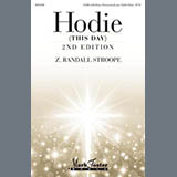 Download or print Z. Randall Stroope Hodie! (This Day) Sheet Music Printable PDF -page score for Christmas / arranged SATB Choir SKU: 491074.